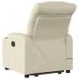 Cremefarbener Fußmassagesessel aus Kunstleder von , Sessel - Ref: Foro24-3206607, Preis: 334,66 €, Rabatt: %