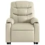 Cremefarbener Fußmassagesessel aus Kunstleder von , Sessel - Ref: Foro24-3206607, Preis: 334,66 €, Rabatt: %