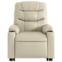 Cremefarbener Fußmassagesessel aus Kunstleder von , Sessel - Ref: Foro24-3206607, Preis: 315,02 €, Rabatt: %