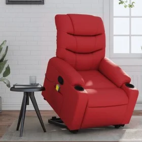 Roter Fußmassagesessel aus Kunstleder von , Sessel - Ref: Foro24-3206611, Preis: 356,15 €, Rabatt: %