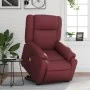 Fußmassage-Liegestuhl aus rotem Kunstleder von , Sessel - Ref: Foro24-3205161, Preis: 305,72 €, Rabatt: %