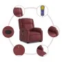 Fußmassage-Liegestuhl aus rotem Kunstleder von , Sessel - Ref: Foro24-3205161, Preis: 305,72 €, Rabatt: %