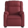 Fußmassage-Liegestuhl aus rotem Kunstleder von , Sessel - Ref: Foro24-3205161, Preis: 289,46 €, Rabatt: %