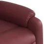 Fußmassage-Liegestuhl aus rotem Kunstleder von , Sessel - Ref: Foro24-3205161, Preis: 305,72 €, Rabatt: %