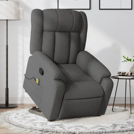 Liegender Fußmassagesessel aus dunkelgrauem Stoff von , Sessel - Ref: Foro24-3205329, Preis: 305,30 €, Rabatt: %