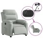 Sillón reclinable eléctrico de terciopelo gris claro de , Sillones - Ref: Foro24-3205070, Precio: 244,40 €, Descuento: %
