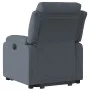 Hochklappbarer Liegesessel aus dunkelgrauem Samt von , Sessel - Ref: Foro24-3205093, Preis: 317,18 €, Rabatt: %
