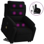Anhebbarer Massagesessel aus schwarzem Samt von , Sessel - Ref: Foro24-3205109, Preis: 292,66 €, Rabatt: %