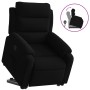 Hochklappbarer Sessel aus schwarzem Samt von , Sessel - Ref: Foro24-3205098, Preis: 269,12 €, Rabatt: %