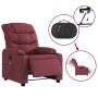 Red fabric electric reclining massage chair by , Armchairs - Ref: Foro24-3206639, Price: 309,30 €, Discount: %