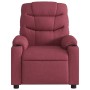 Red fabric electric reclining massage chair by , Armchairs - Ref: Foro24-3206639, Price: 309,30 €, Discount: %