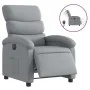 Electric recliner light gray fabric by , Armchairs - Ref: Foro24-3203954, Price: 225,75 €, Discount: %
