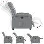 Sillón reclinable eléctrico tela gris claro de , Sillones - Ref: Foro24-3203954, Precio: 234,38 €