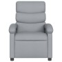 Sillón reclinable eléctrico tela gris claro de , Sillones - Ref: Foro24-3203954, Precio: 234,38 €