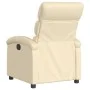 Cream Fabric Power Recliner by , Armchairs - Ref: Foro24-3203963, Price: 242,34 €, Discount: %