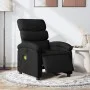 Sillón reclinable de masaje eléctrico tela negro de , Sillones - Ref: Foro24-3203968, Precio: 254,71 €, Descuento: %