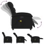 Sillón reclinable de masaje eléctrico tela negro de , Sillones - Ref: Foro24-3203968, Precio: 255,23 €