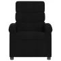 Sillón reclinable de masaje eléctrico tela negro de , Sillones - Ref: Foro24-3203968, Precio: 254,71 €, Descuento: %