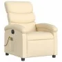 Elektrischer Massagesessel aus cremefarbenem Stoff von , Sessel - Ref: Foro24-3203975, Preis: 295,68 €, Rabatt: %