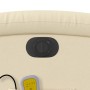 Cream fabric electric massage recliner by , Armchairs - Ref: Foro24-3203975, Price: 289,66 €, Discount: %
