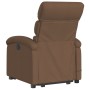 Fußliege-Massagesessel aus braunem Stoff von , Sessel - Ref: Foro24-3203994, Preis: 270,66 €, Rabatt: %