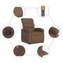 Fußliege-Massagesessel aus braunem Stoff von , Sessel - Ref: Foro24-3203994, Preis: 270,66 €, Rabatt: %