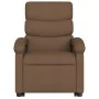 Silla de masaje reclinable de pie de tela marrón de , Sillones - Ref: Foro24-3203994, Precio: 289,06 €, Descuento: %