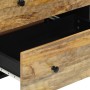 Aparador 2 piezas madera maciza de mango 60x33x75 cm en Aparadores | Comprar online en Foro24