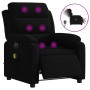 Black velvet electric massage recliner by , Armchairs - Ref: Foro24-3205087, Price: 268,97 €, Discount: %