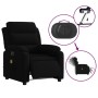 Black velvet electric massage recliner by , Armchairs - Ref: Foro24-3205087, Price: 268,97 €, Discount: %