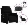 Sillón reclinable de masaje eléctrico terciopelo negro de , Sillones - Ref: Foro24-3205087, Precio: 268,83 €, Descuento: %