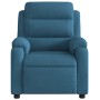 Elektrischer Massagesessel aus blauem Samt von , Sessel - Ref: Foro24-3205091, Preis: 299,79 €, Rabatt: %