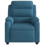Elektrischer Massagesessel aus blauem Samt von , Sessel - Ref: Foro24-3205091, Preis: 294,41 €, Rabatt: %