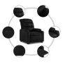 Schwarzer Power-Lift-Liegestuhl aus Kunstleder von , Sessel - Ref: Foro24-3206613, Preis: 368,69 €, Rabatt: %
