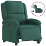 Dark Green Velvet Electric Recliner by , Armchairs - Ref: Foro24-3204280, Price: 244,31 €, Discount: %