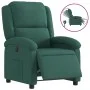 Dark Green Velvet Electric Recliner by , Armchairs - Ref: Foro24-3204280, Price: 240,21 €, Discount: %