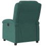 Dark Green Velvet Electric Recliner by , Armchairs - Ref: Foro24-3204280, Price: 244,31 €, Discount: %