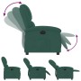 Elektrischer Liegesessel aus dunkelgrünem Samt von , Sessel - Ref: Foro24-3204280, Preis: 243,21 €, Rabatt: %