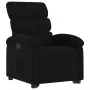 Sillón reclinable elevable tela negro de , Sillones - Ref: Foro24-3203980, Precio: 270,18 €, Descuento: %
