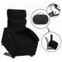Sillón reclinable elevable tela negro de , Sillones - Ref: Foro24-3203980, Precio: 270,18 €, Descuento: %