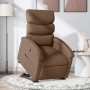 Anhebbarer Liegesessel aus braunem Stoff von , Sessel - Ref: Foro24-3203982, Preis: 256,22 €, Rabatt: %