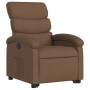 Anhebbarer Liegesessel aus braunem Stoff von , Sessel - Ref: Foro24-3203982, Preis: 256,22 €, Rabatt: %