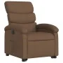 Sillón reclinable elevable de tela marrón de , Sillones - Ref: Foro24-3203982, Precio: 272,93 €, Descuento: %