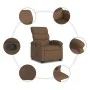 Sillón reclinable elevable de tela marrón de , Sillones - Ref: Foro24-3203982, Precio: 272,93 €, Descuento: %