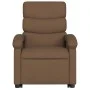 Sillón reclinable elevable de tela marrón de , Sillones - Ref: Foro24-3203982, Precio: 272,93 €, Descuento: %