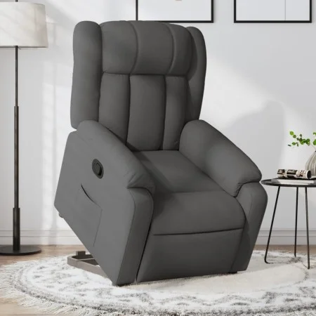 Dark Gray Fabric Liftable Recliner by , Armchairs - Ref: Foro24-3205317, Price: 300,84 €, Discount: %