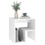 Weißer Nachttisch aus Sperrholz, 40 x 30 x 40 cm von vidaXL, Nachttische - Ref: Foro24-806328, Preis: 32,57 €, Rabatt: %