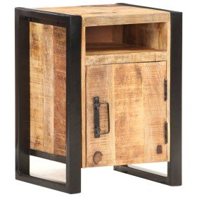 Mesita de noche de madera maciza de mango 40x35x55 cm en Mesitas de noche | Comprar online en Foro24