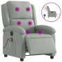 Hellgrauer elektrischer Massagesessel aus Samt von , Sessel - Ref: Foro24-3204289, Preis: 262,75 €, Rabatt: %