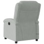 Hellgrauer elektrischer Massagesessel aus Samt von , Sessel - Ref: Foro24-3204289, Preis: 262,75 €, Rabatt: %